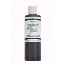 Organic remedy in plastic bottle